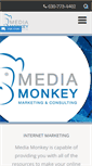 Mobile Screenshot of mediamonkeymarketing.com